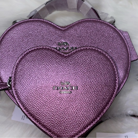 Coach 💞 heart set New - Picture 5 of 13